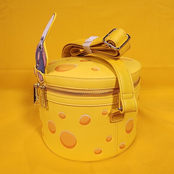 Loungefly Disney Pixar Ratatouille Remy Cheese Strawberry Scented Crossbody Bag - Picture 10 of 14